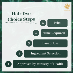 Choose hair dye